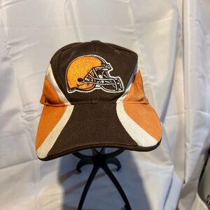 Vintage Cleveland Browns Logo NFL Embroidered Relaxed Fit Adjustable Hat, Cap